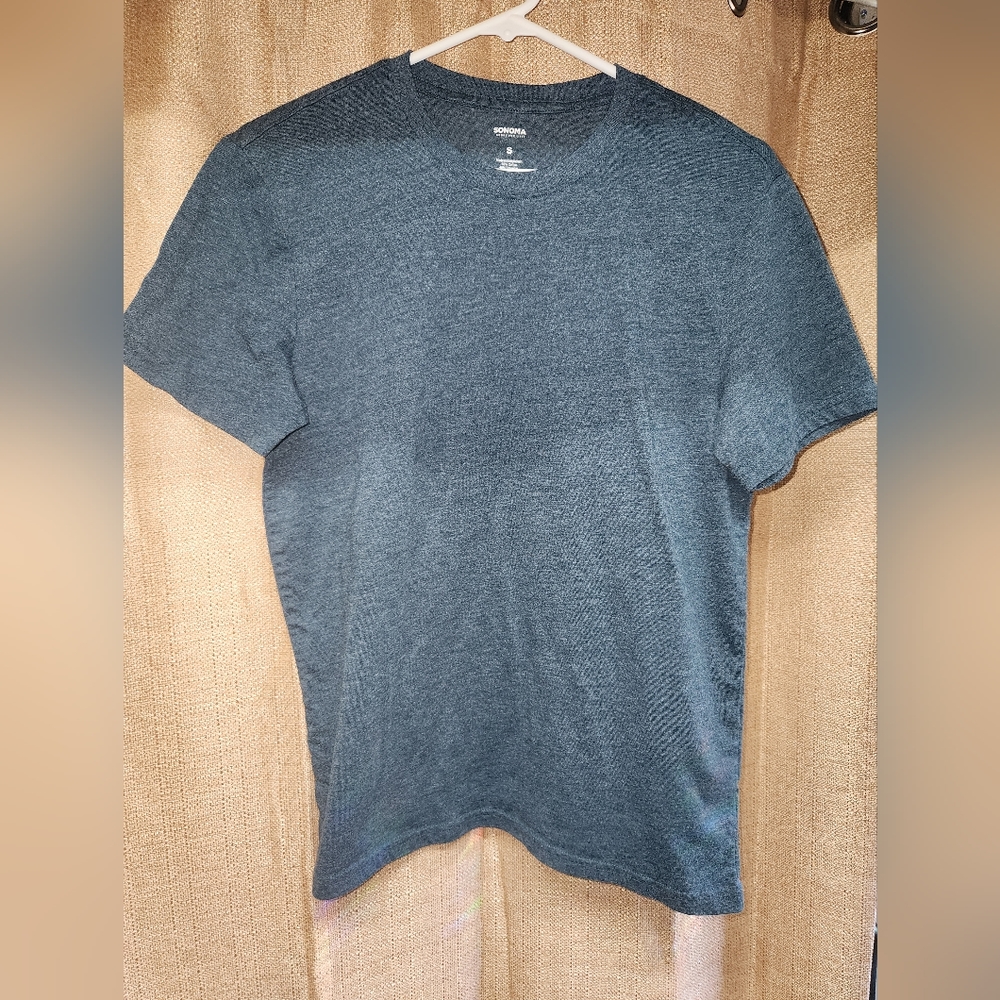Men's Small Sonoma Tee - Heather Blue